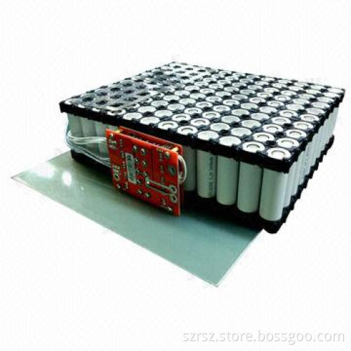 12S10P Battery Pack with 38.4V Voltage